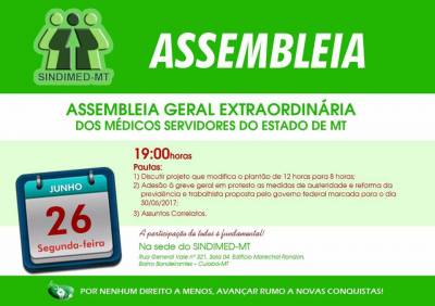 ASSEMBLEIA GERAL DOS MÉDICOS 