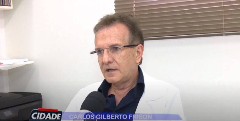 Sem previsÃ£o de alta, mÃ©dico sorrisense segue internado em tratamento contra a pneumonia