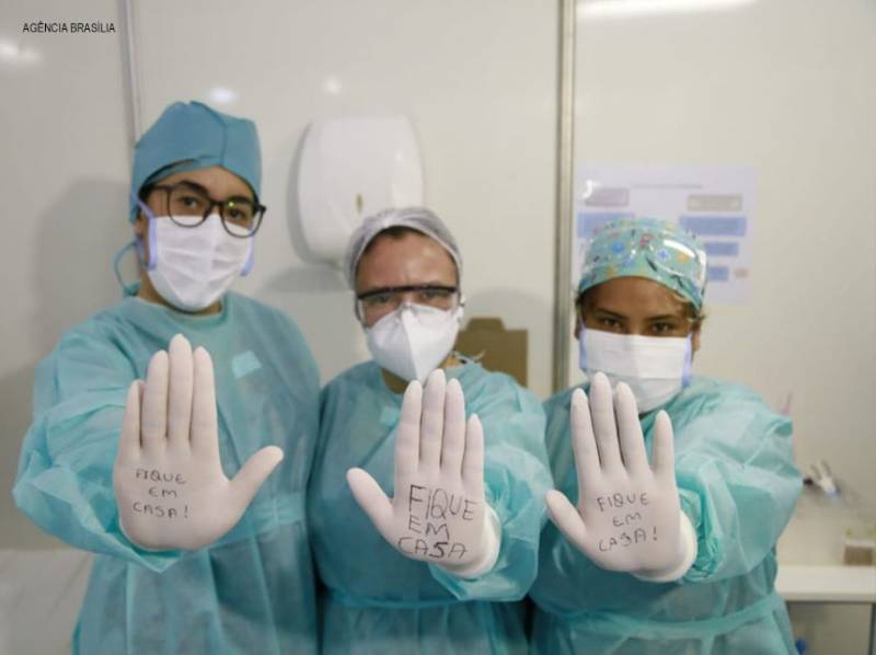 Covid-19: campanha Ã© lanÃ§ada para valorizar profissionais de saÃºde