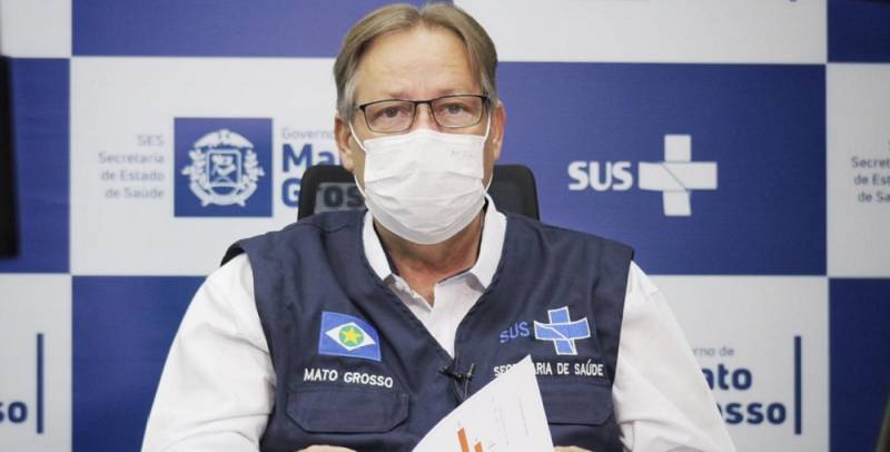  SecretÃ¡rio: nÃºmero de infectados em MT pode chegar a 1 milhÃ£o