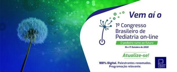 1Âº Congresso Brasileiro de Pediatria On-line jÃ¡ estÃ¡ com inscriÃ§Ãµes abertas