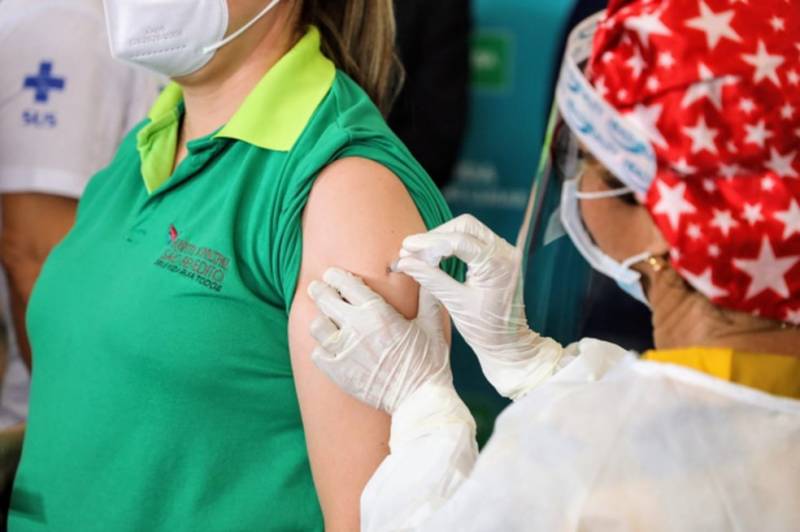  Mato Grosso ainda estÃ¡ entre os Estados que proporcionalmente menos vacinaram contra a Covid-19
