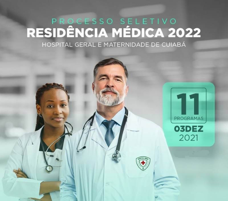 InscriÃ§Ãµes abertas para processo seletivo de residÃªncia mÃ©dica no Hospital Geral de Maternidade de C