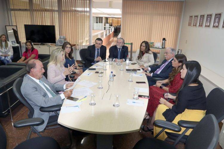 Deputados da Frente Parlamentar da Medicina fazem visita institucional ao CFM