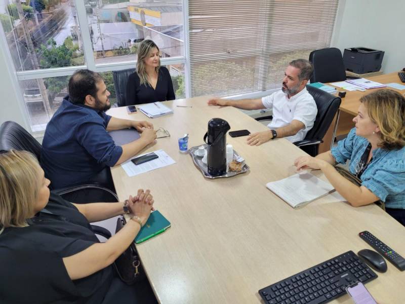 Interventora se reÃºne com comissÃµes de SaÃºde da AL e da CÃ¢mara de CuiabÃ¡