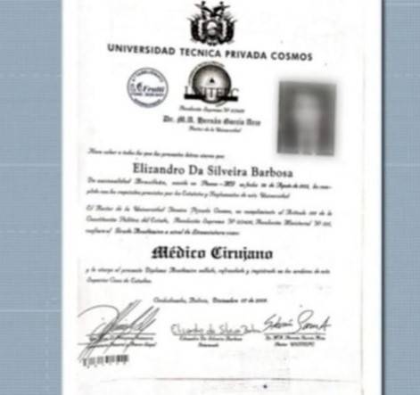  Egresso de faculdade da BolÃ­via Ã© desmascarado por usar CRM de mÃ©dico brasileiro