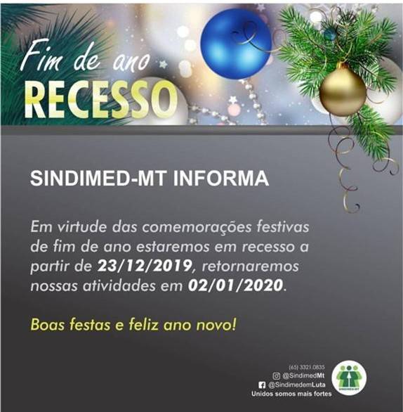 Recesso!