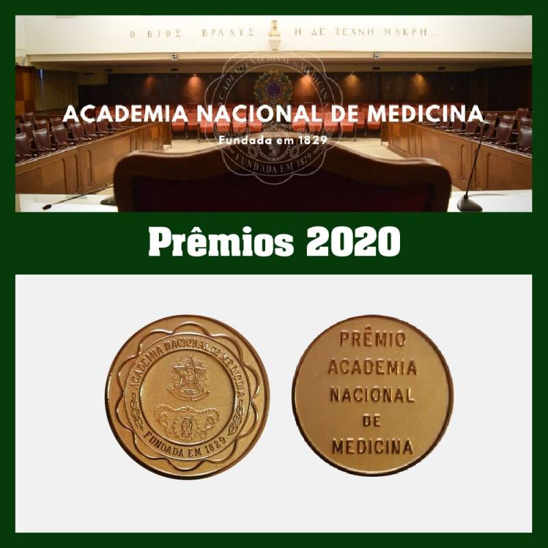 Academia Nacional de Medicina abre inscriÃ§Ãµes para os prÃªmios de 2020