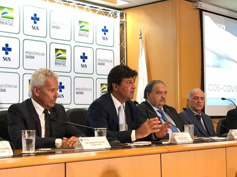 MinistÃ©rio da SaÃºde confirma primeiro caso de coronavÃ­rus no Brasil 