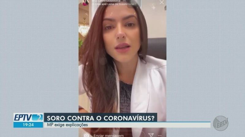 -MÃ©dica de SÃ£o Paulo vende 'soro' contra coronavÃ­rus 