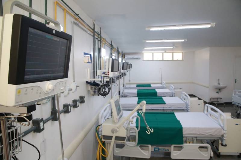 Mato Grosso recebeu dez leitos de UTI do MinistÃ©rio da SaÃºde, mas sem nenhum respirador