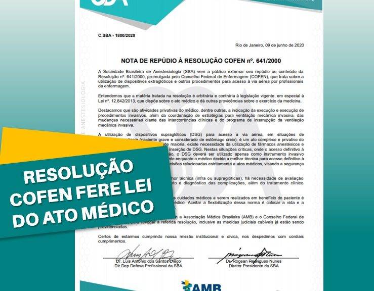  NOTA DE REPÃDIO Ã RESOLUÃÃO DO COFEN